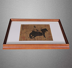 兴平书画装裱配框服务案例