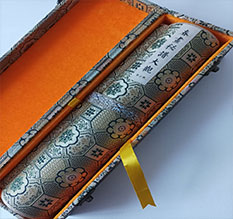 兴平书画装裱案例